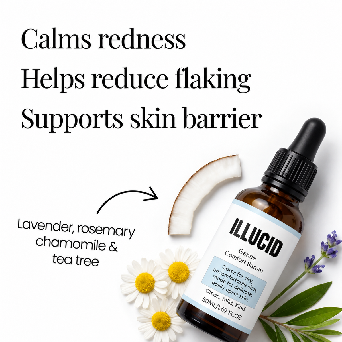 Illucid Natural Calming Serum